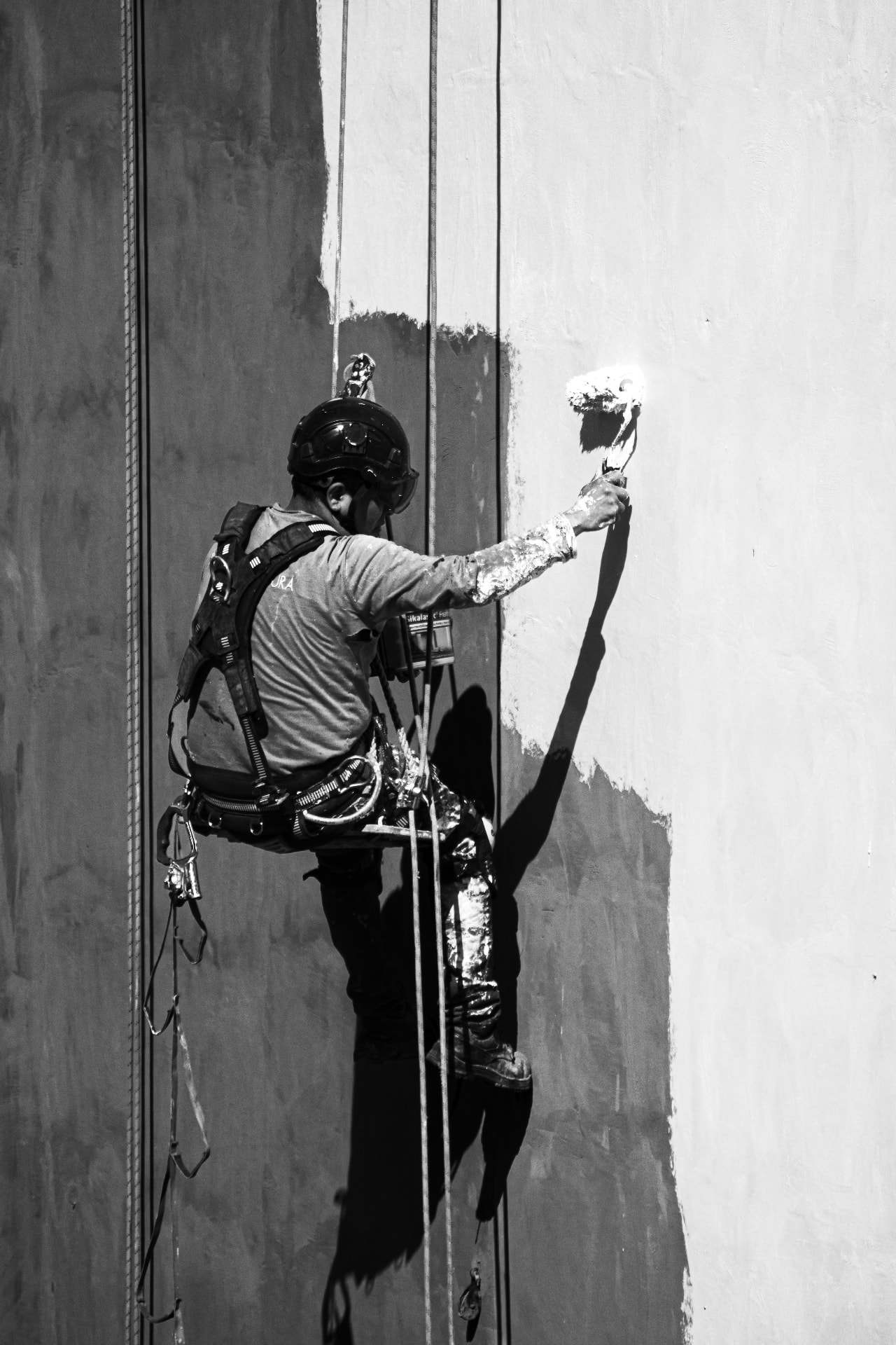 Painters professional at work